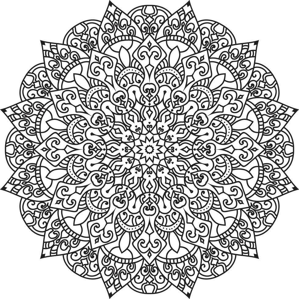 Circular Mandala Pro Vector