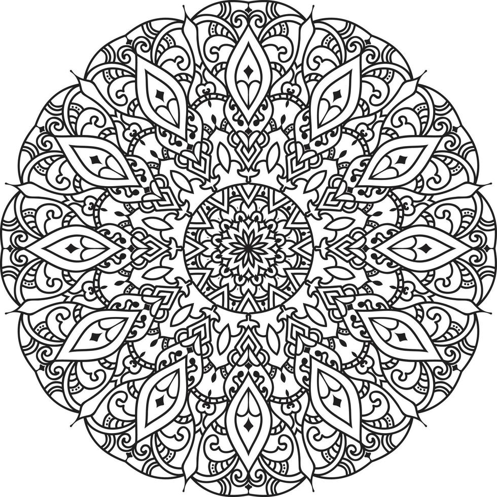 Circular Mandala Pro Vector
