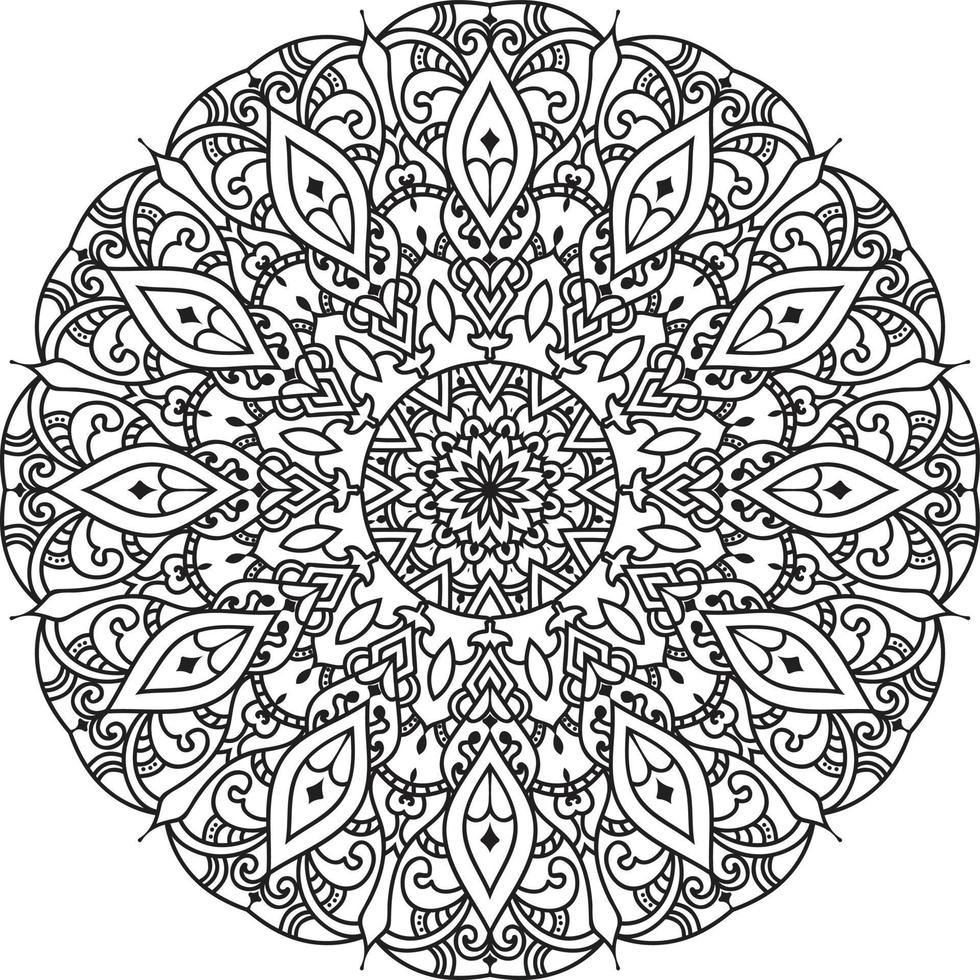 Circular Mandala Pro Vector