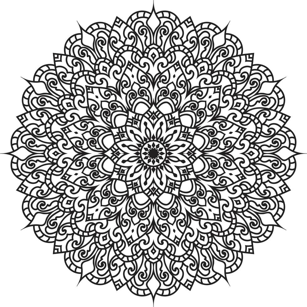 Circular Mandala Pro Vector