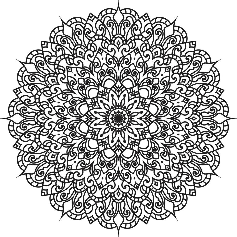 Circular Mandala Pro Vector