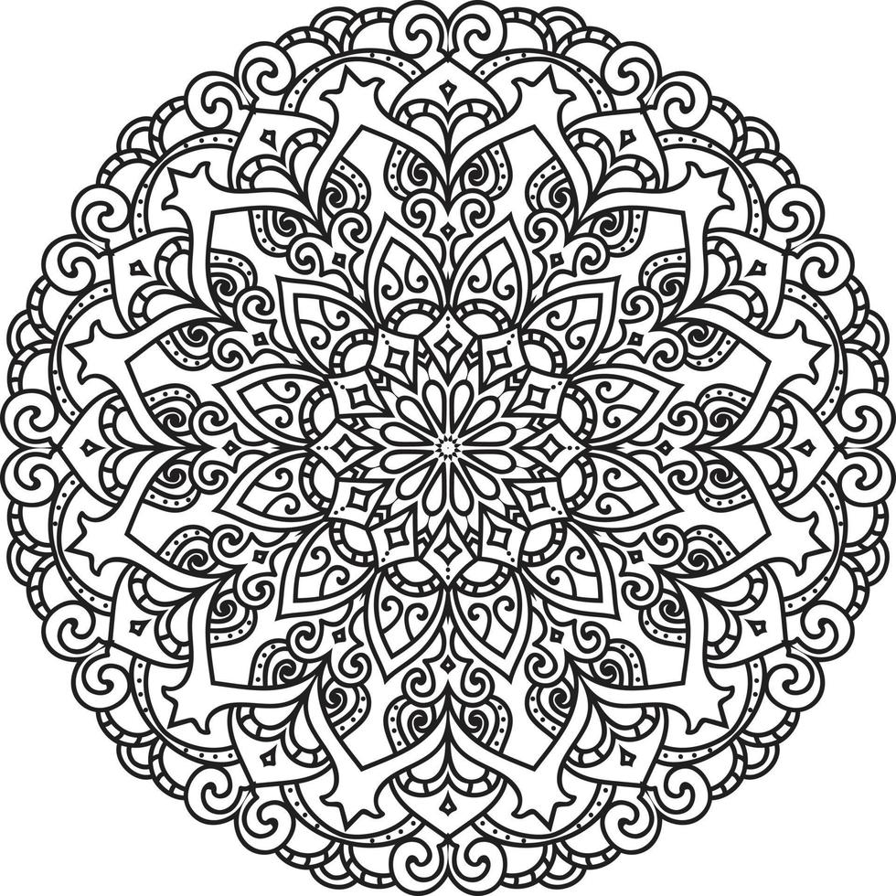 Circular Mandala Pro Vector