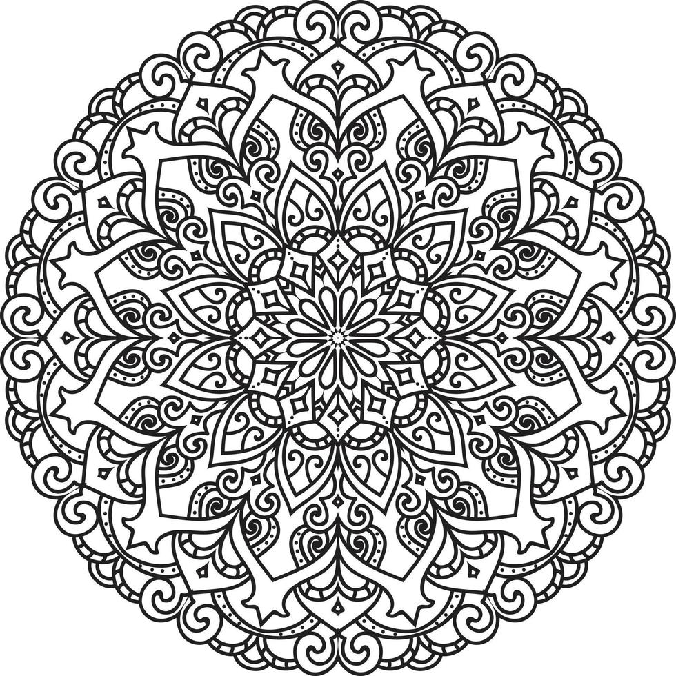 Circular Mandala Pro Vector