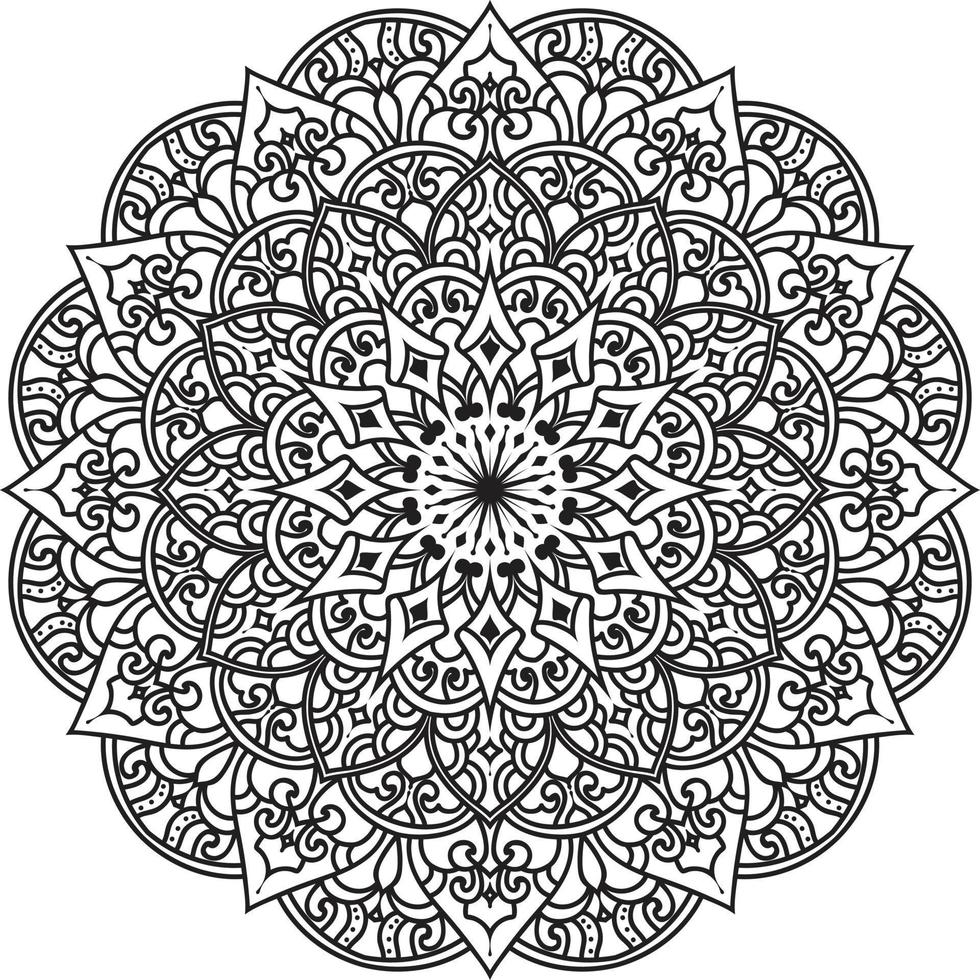 Circular Mandala Pro Vector