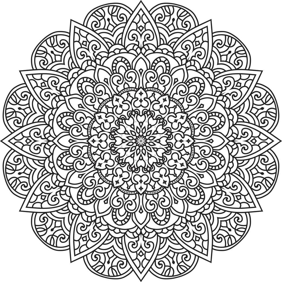 Circular Mandala Pro Vector