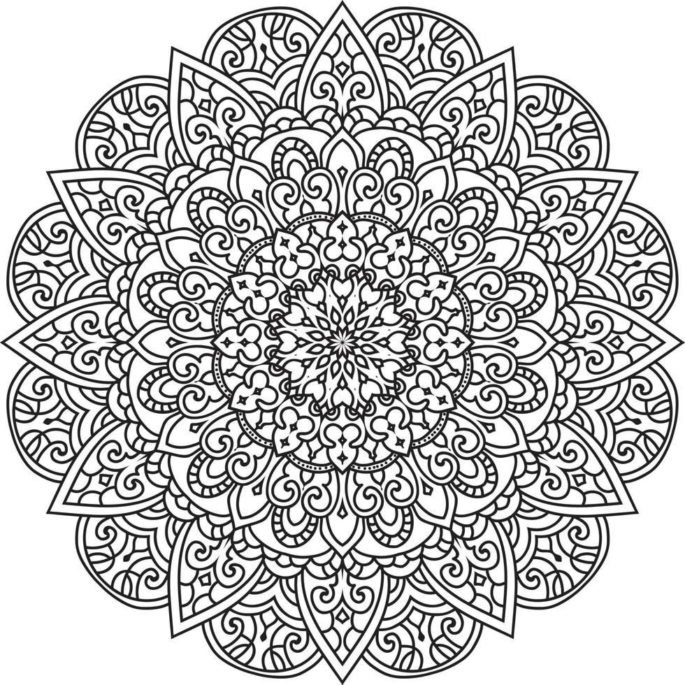 Circular Mandala Pro Vector