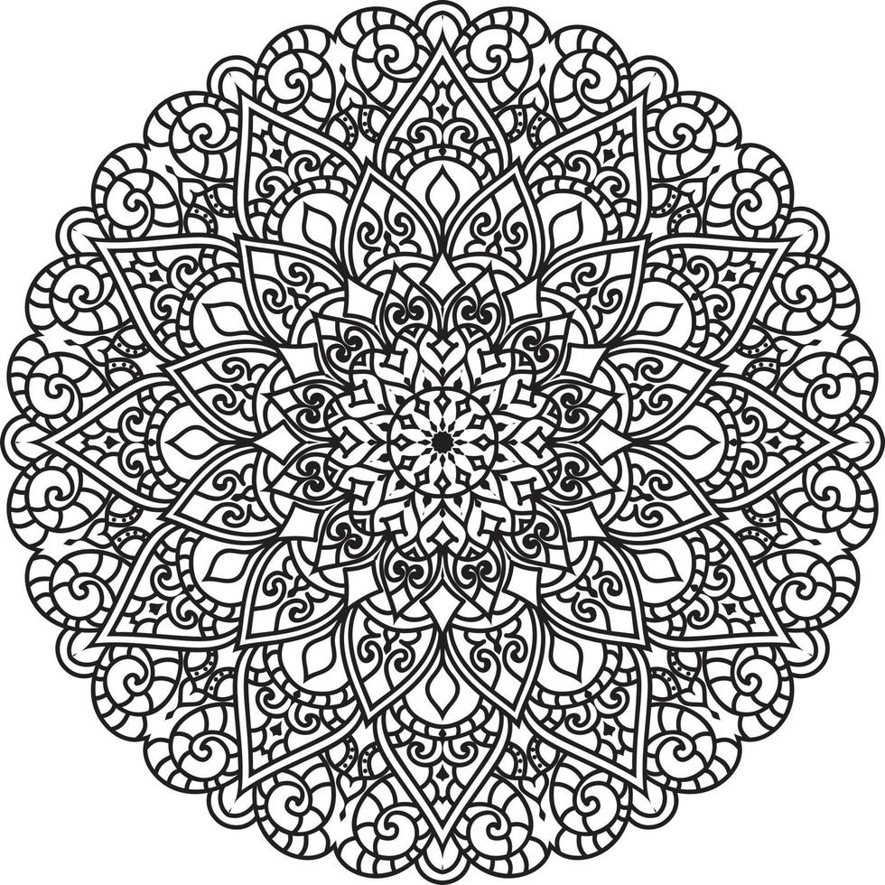 Circular Mandala Pro Vector