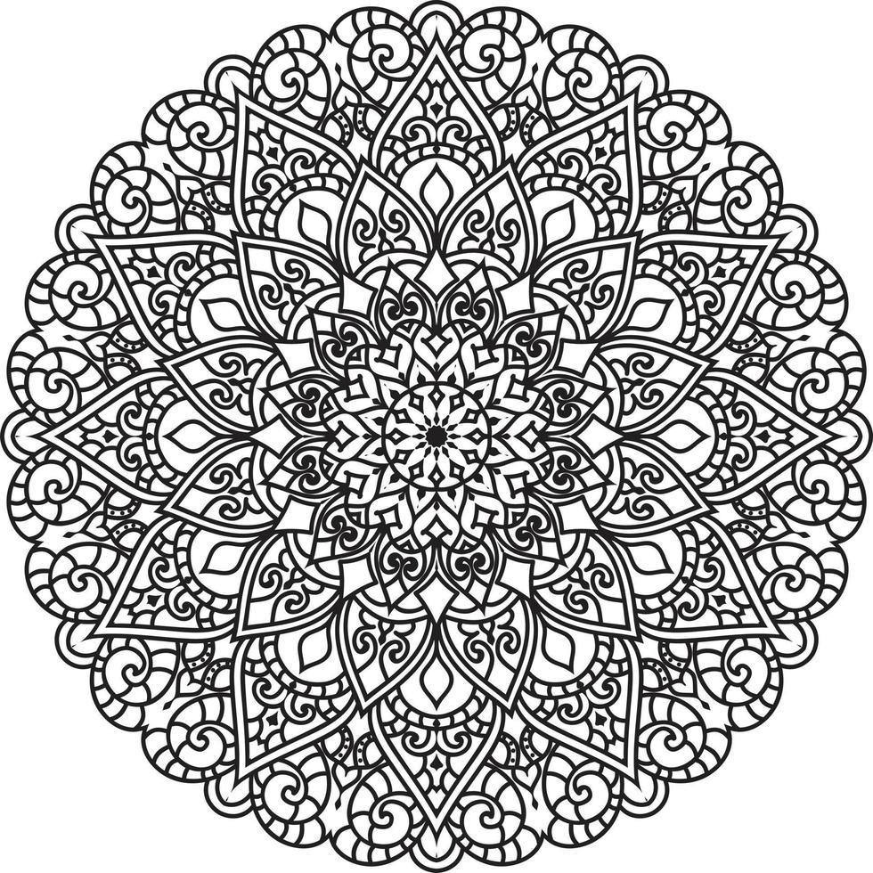 Circular Mandala Pro Vector