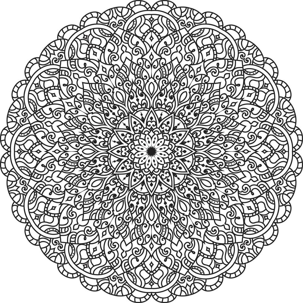 Circular Mandala Pro Vector