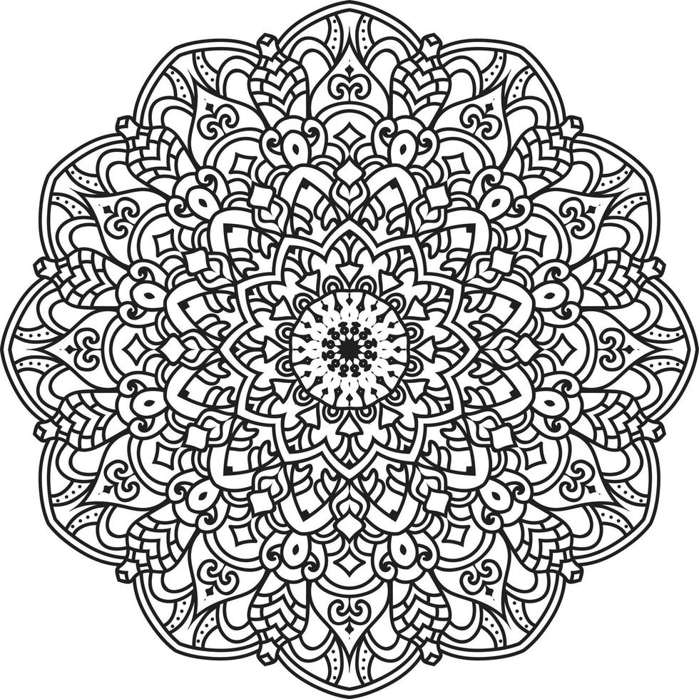 Circular Mandala Pro Vector