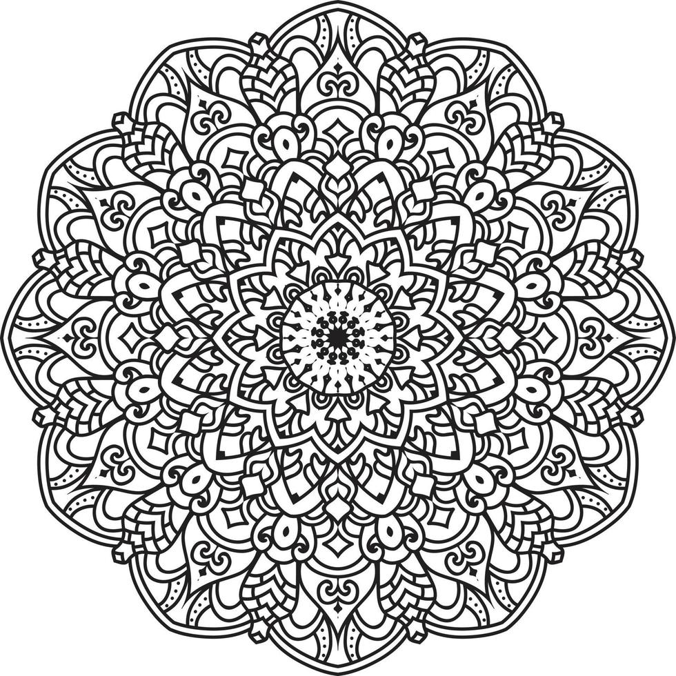 Circular Mandala Pro Vector