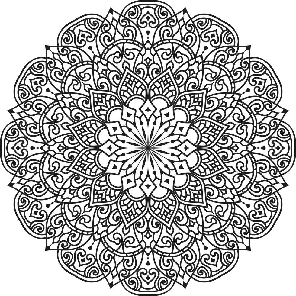 Circular Mandala Pro Vector