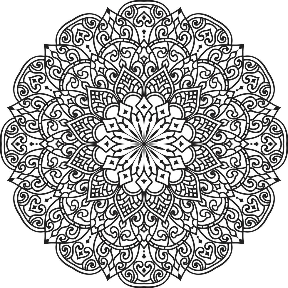 Circular Mandala Pro Vector