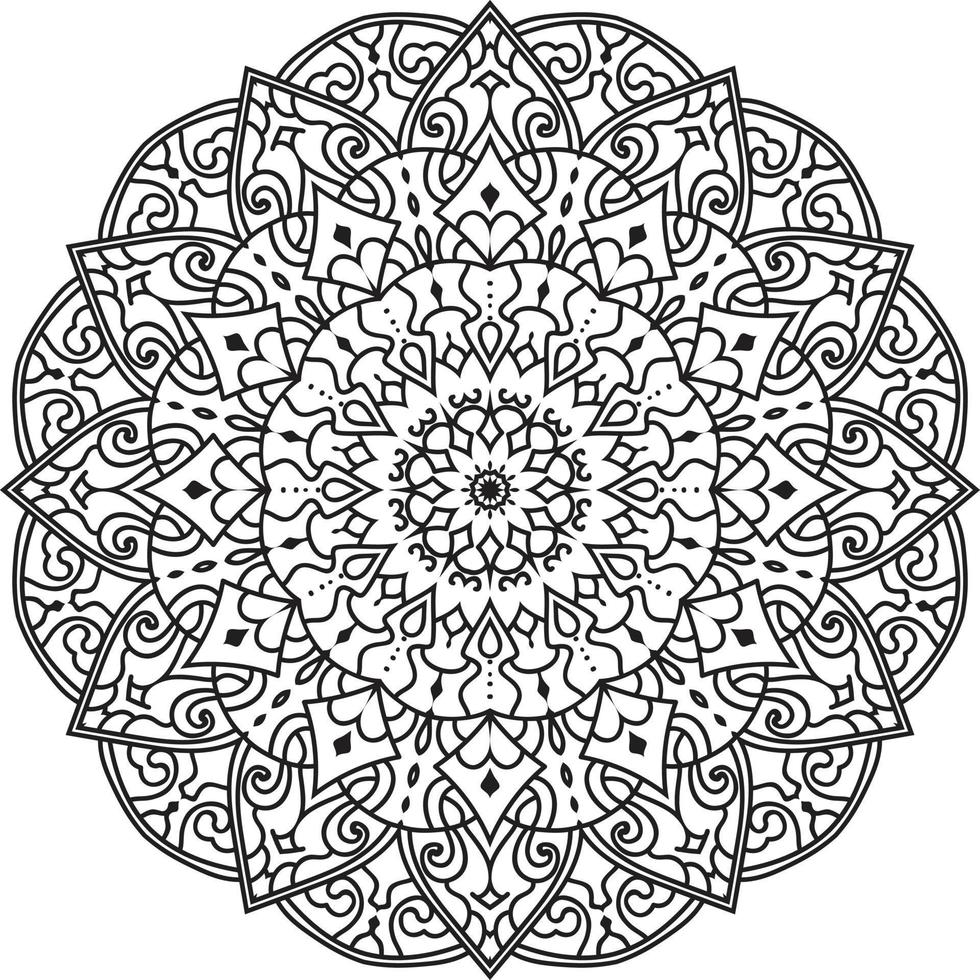 Circular Mandala Pro Vector