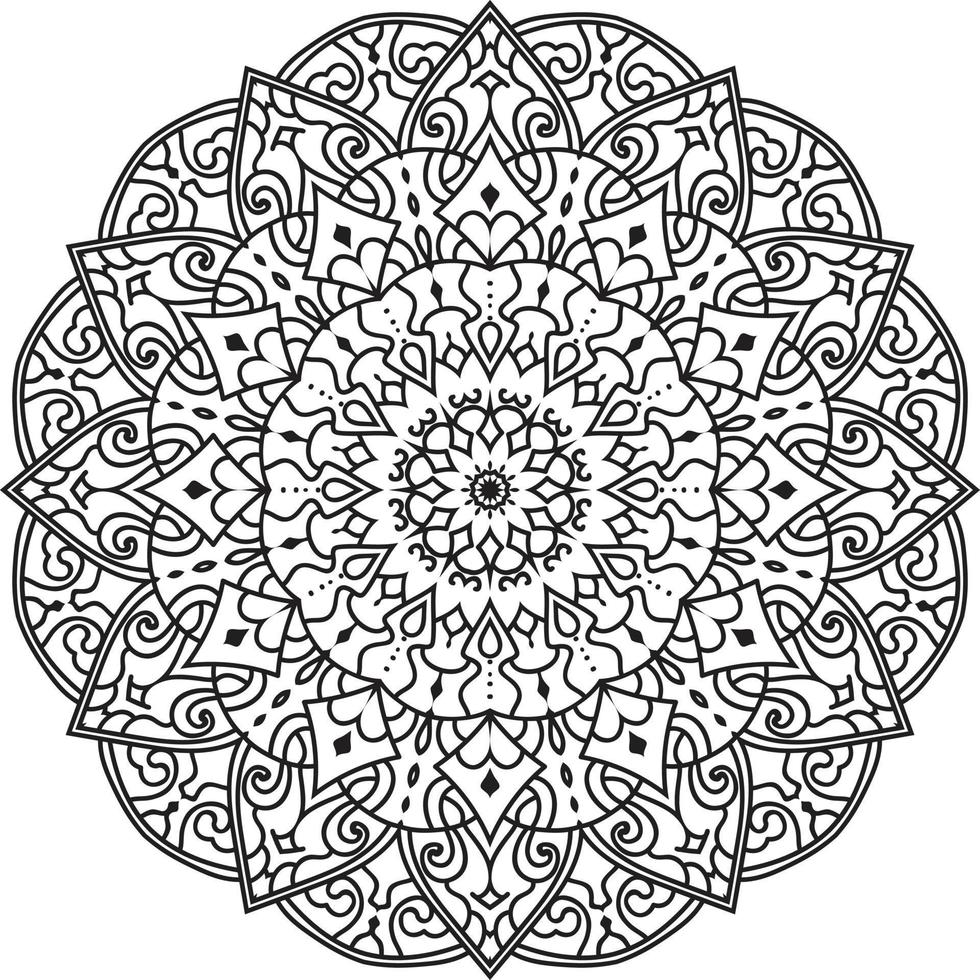 Circular Mandala Pro Vector