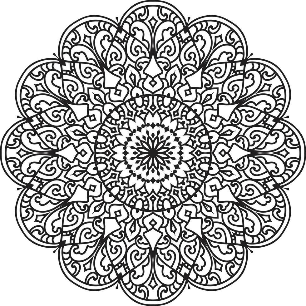 Circular Mandala Pro Vector