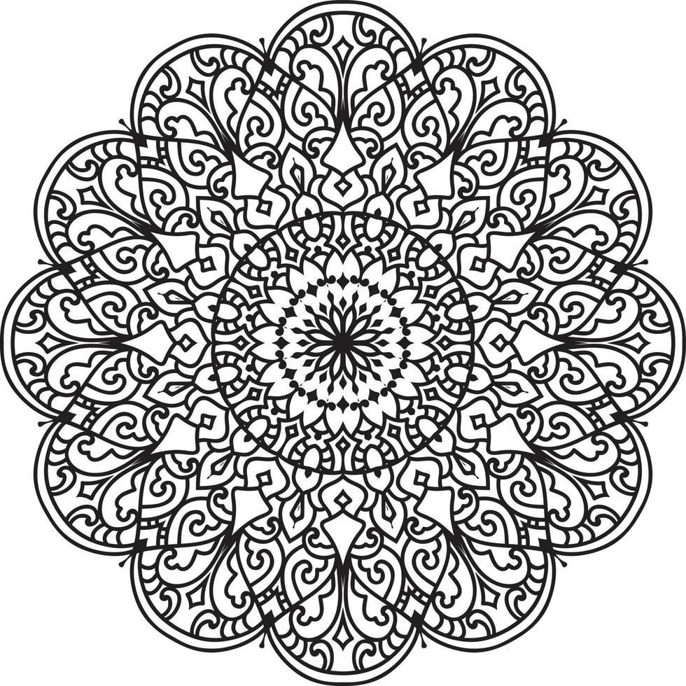 Circular Mandala Pro Vector