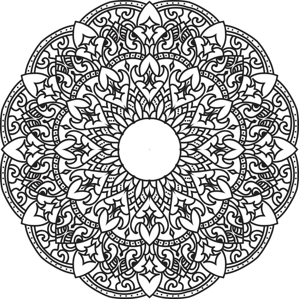 Circular Mandala Pro Vector