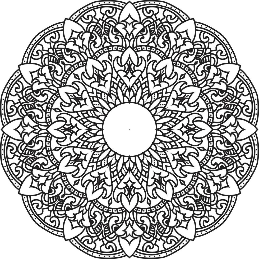 Circular Mandala Pro Vector