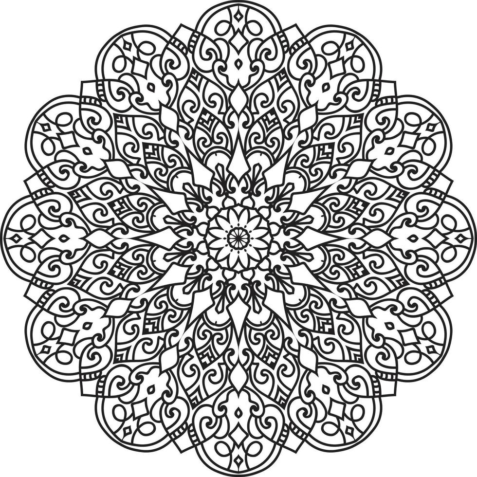 Circular Mandala Pro Vector