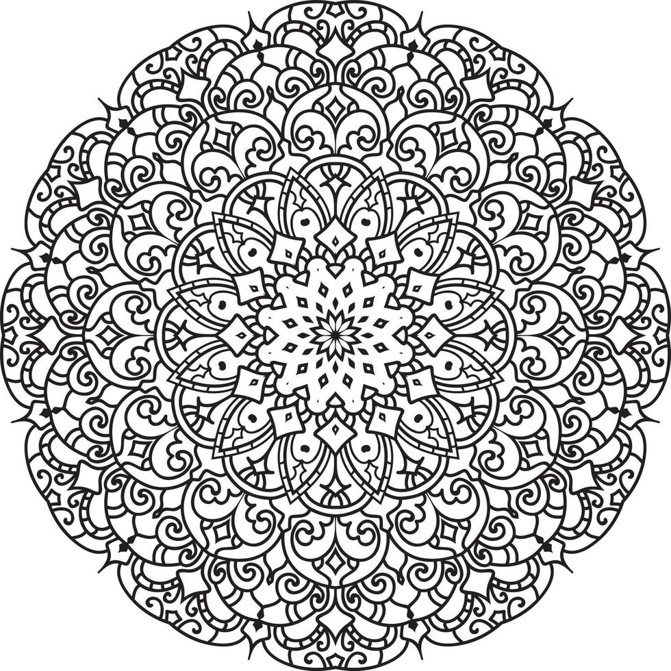 Circular Mandala Pro Vector