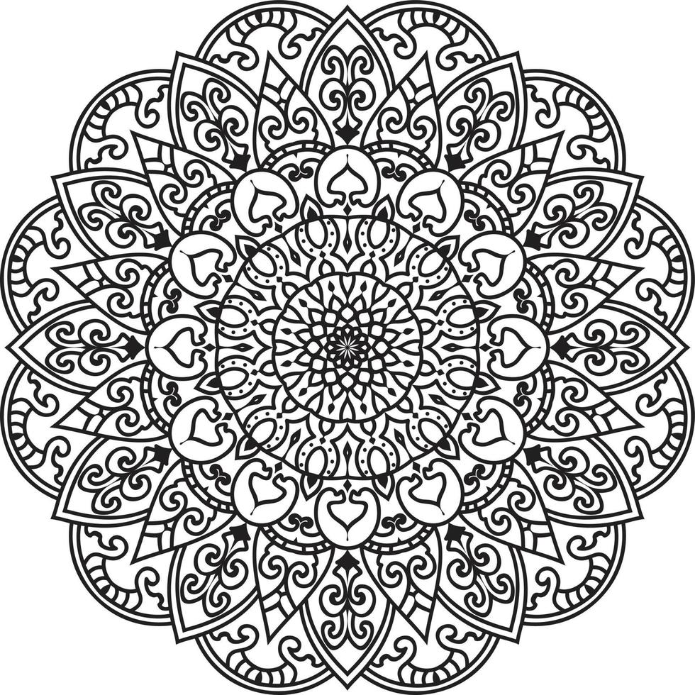 Circular Mandala Pro Vector