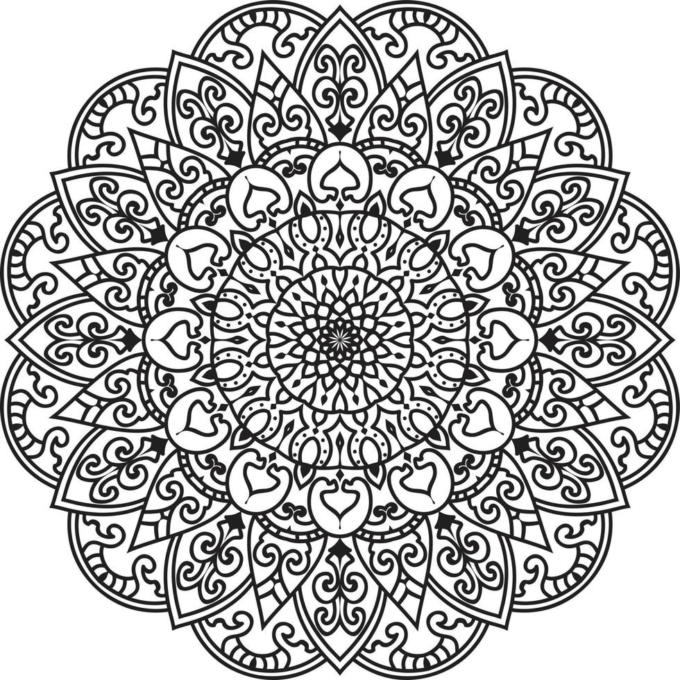 Circular Mandala Pro Vector