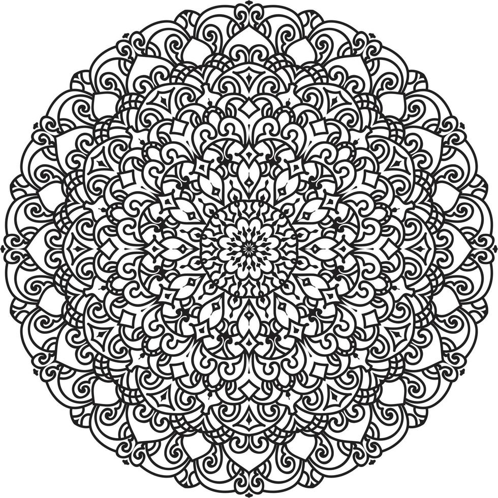 Circular Mandala Pro Vector
