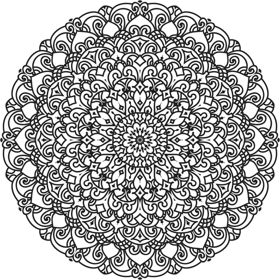 Circular Mandala Pro Vector