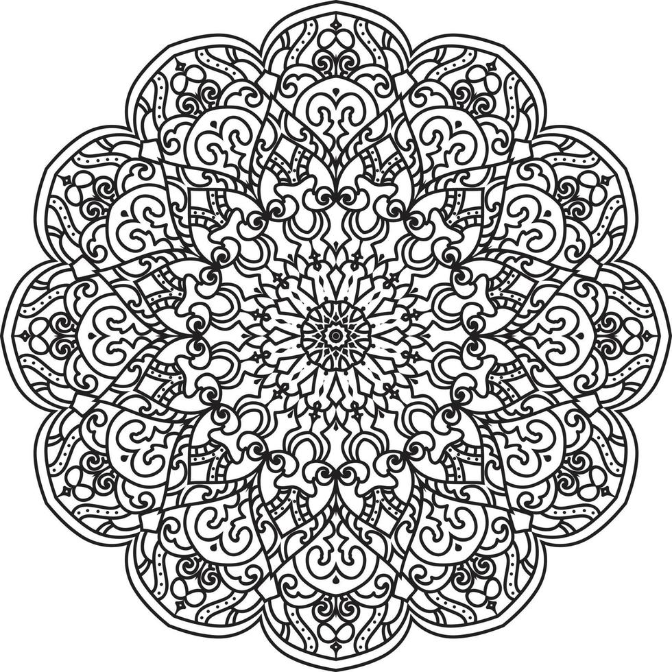 Circular Mandala Pro Vector