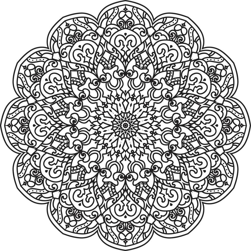 Circular Mandala Pro Vector