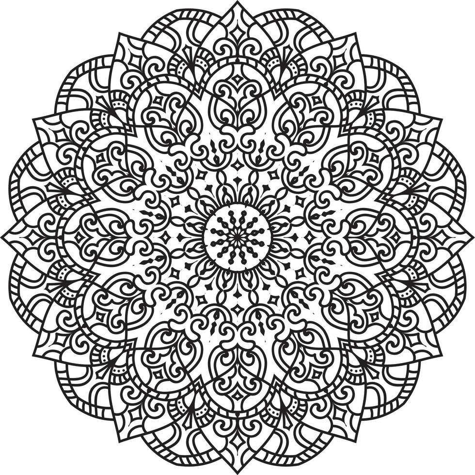 Circular Mandala Pro Vector