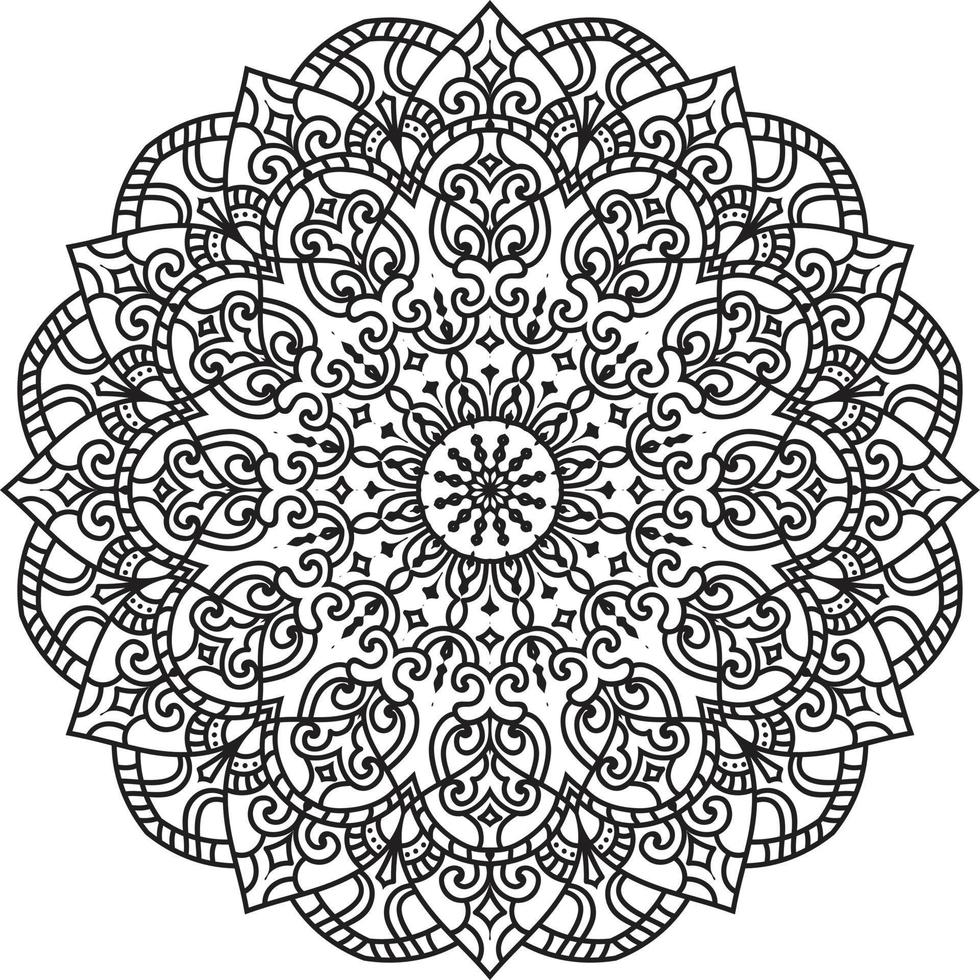 Circular Mandala Pro Vector