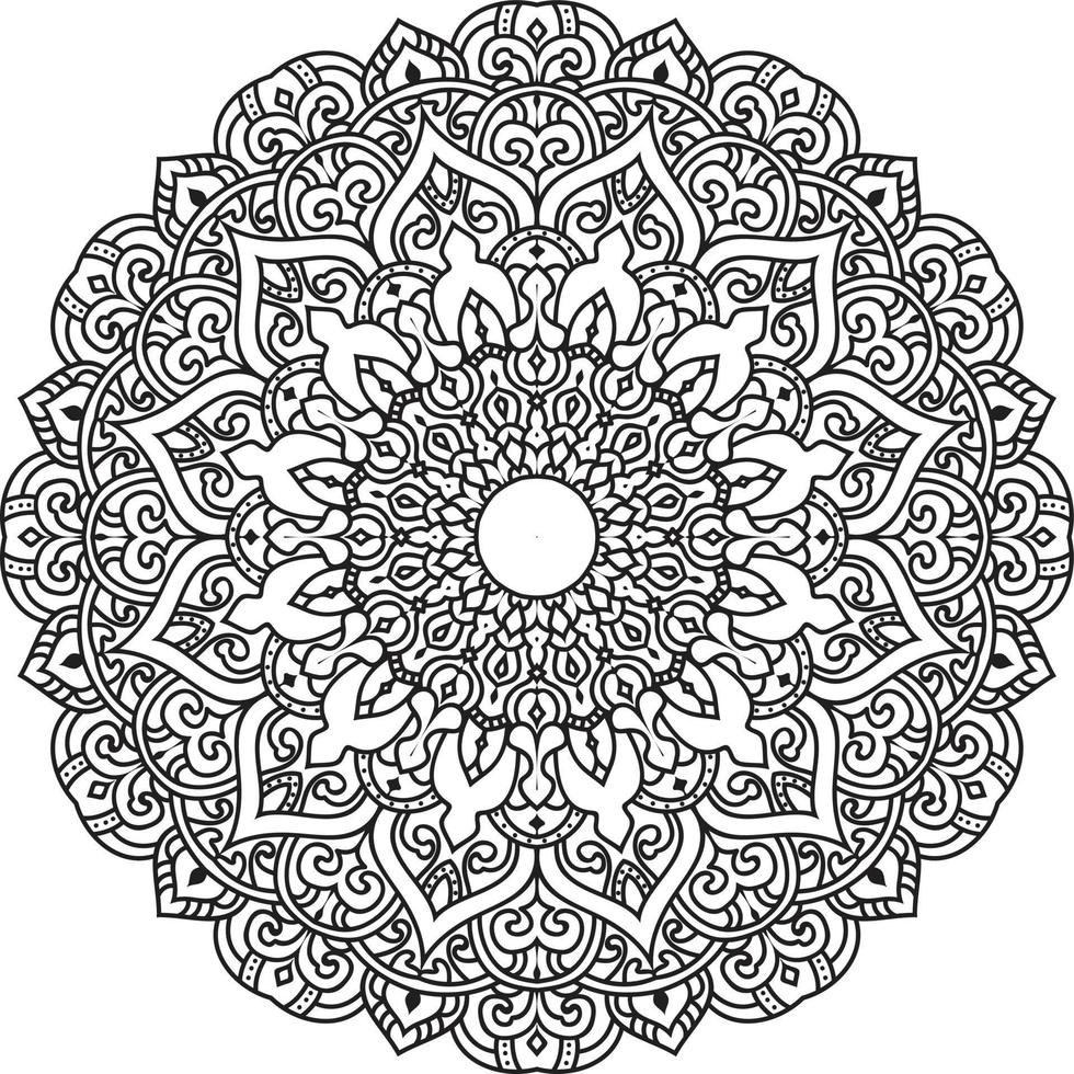 Circular Mandala Pro Vector