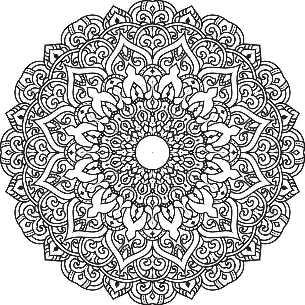 mandala circular pro vector