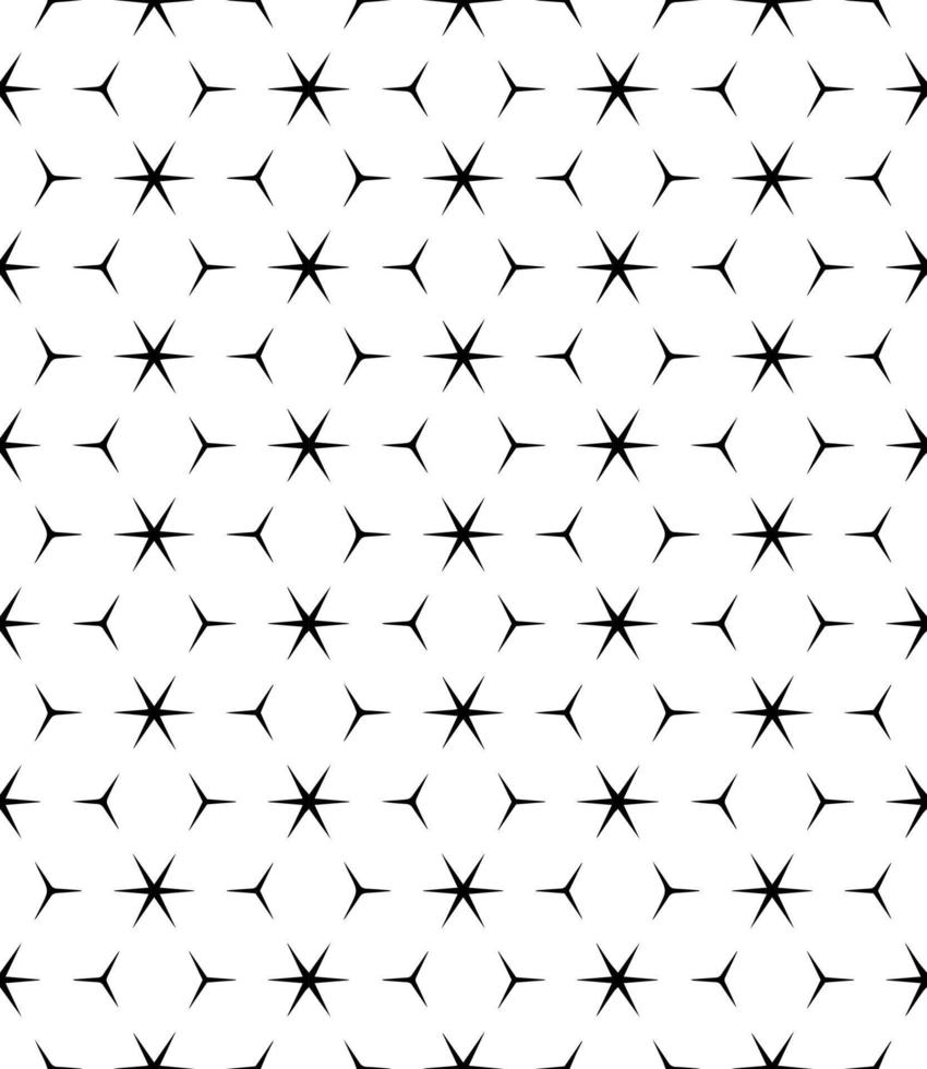 Black and white seamless abstract pattern. Background and backdrop. Grayscale ornamental design. vector