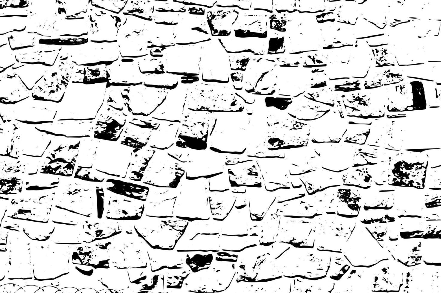 Rustic cracked vector texture with many cracks and scratches. Abstract background. Broken and damaged surface.