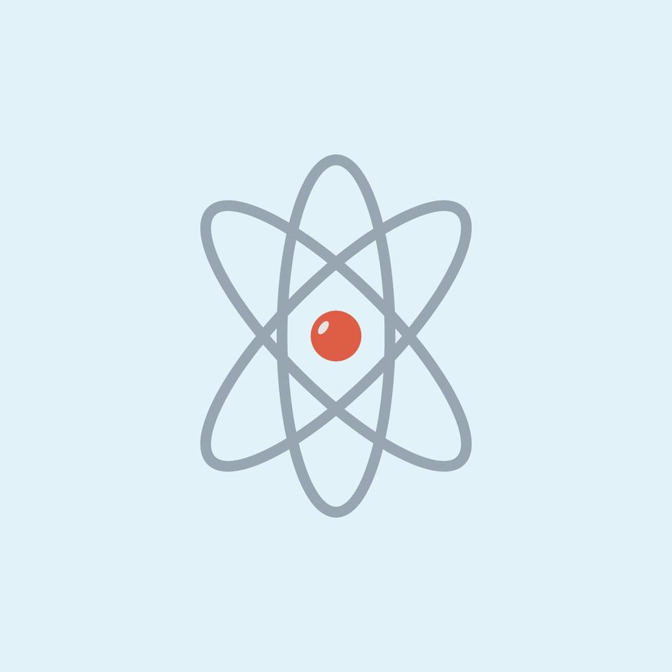 Atom molecule vector file ready Adobe Illustrator Artwork
