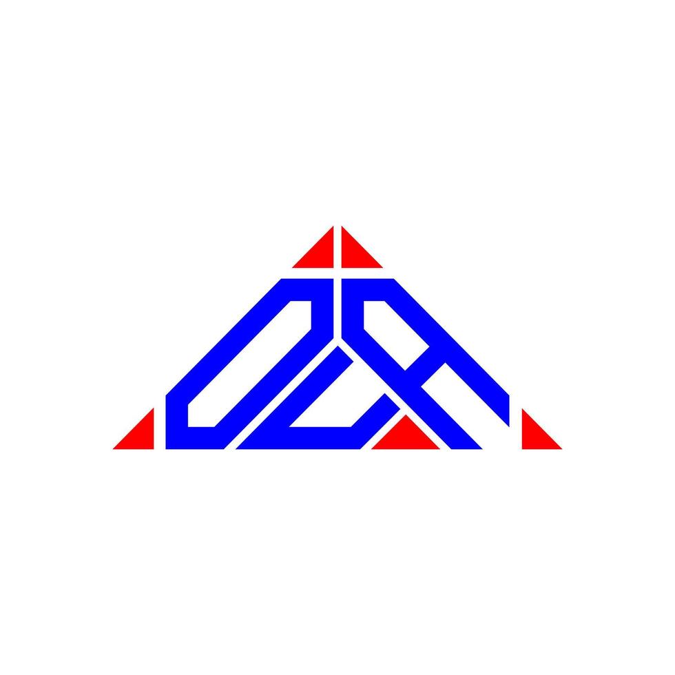 diseño creativo del logotipo de la letra oua con gráfico vectorial, logotipo sencillo y moderno de oua. vector
