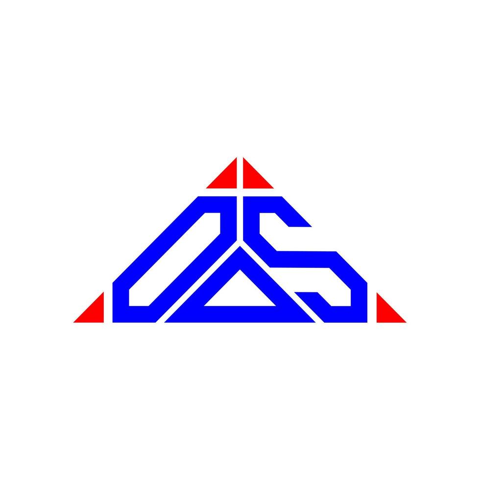 diseño creativo del logotipo de la letra oos con gráfico vectorial, logotipo simple y moderno de oos. vector