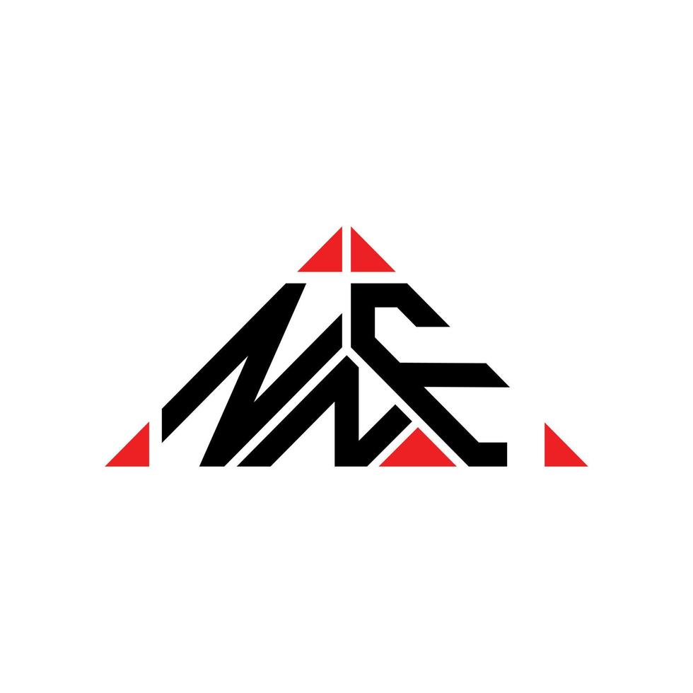 Diseño creativo del logotipo de la letra nnf con gráfico vectorial, logotipo simple y moderno de nnf. vector