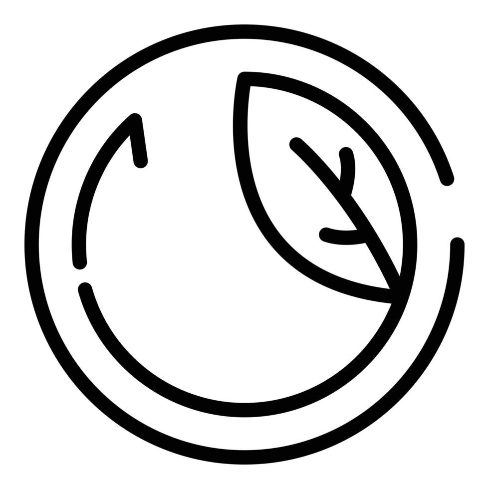 Bio innovation icon, outline style vector