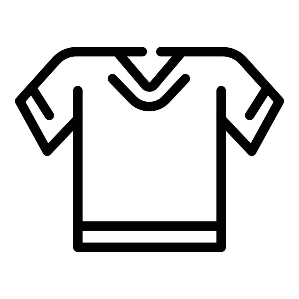 Boy school shirt icon, outline style vector