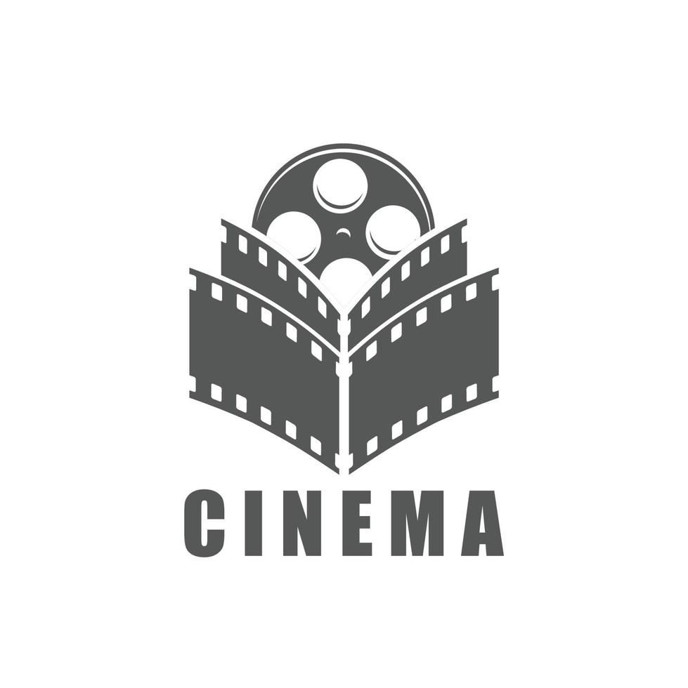 Movie cinema, cinematography industry icon vector