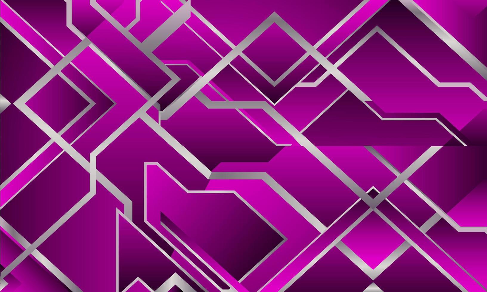 Modern purple abstract geometric shapes background design template. vector