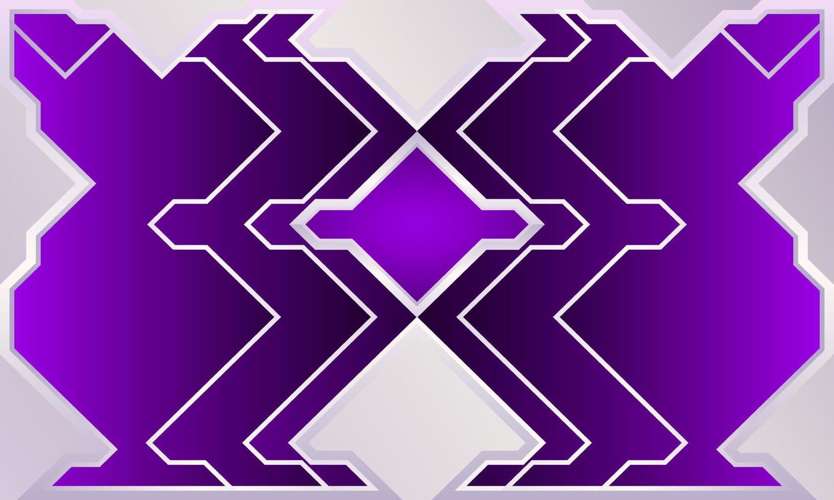 plantilla de diseño de fondo de formas geométricas abstractas púrpura moderna. vector