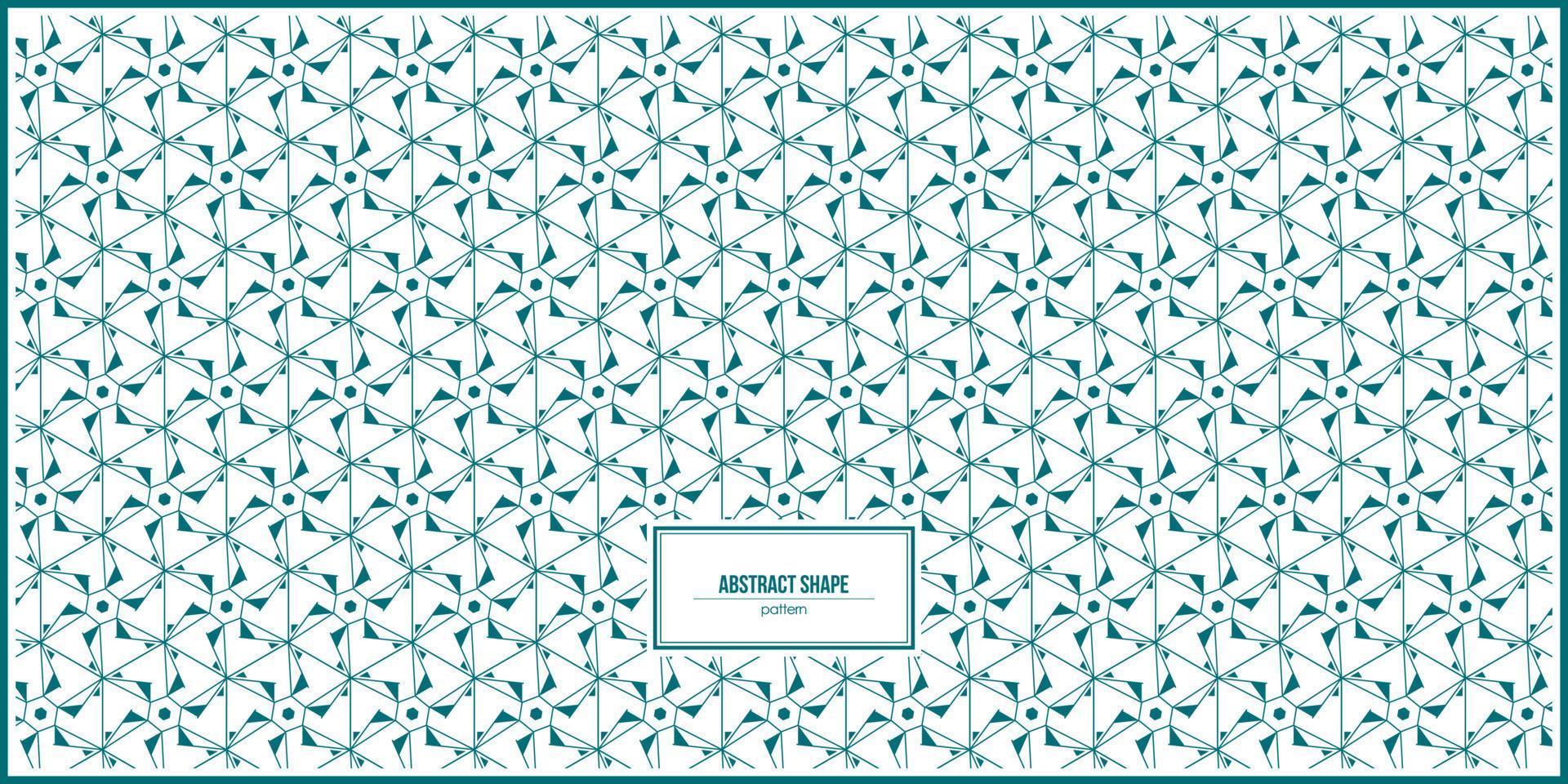 modern pattern of geometrical abstract shape vector