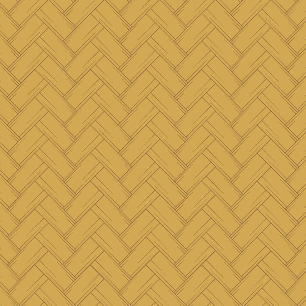 Bamboo Weaving Seamless Pattern for Traditional Wall Background vector