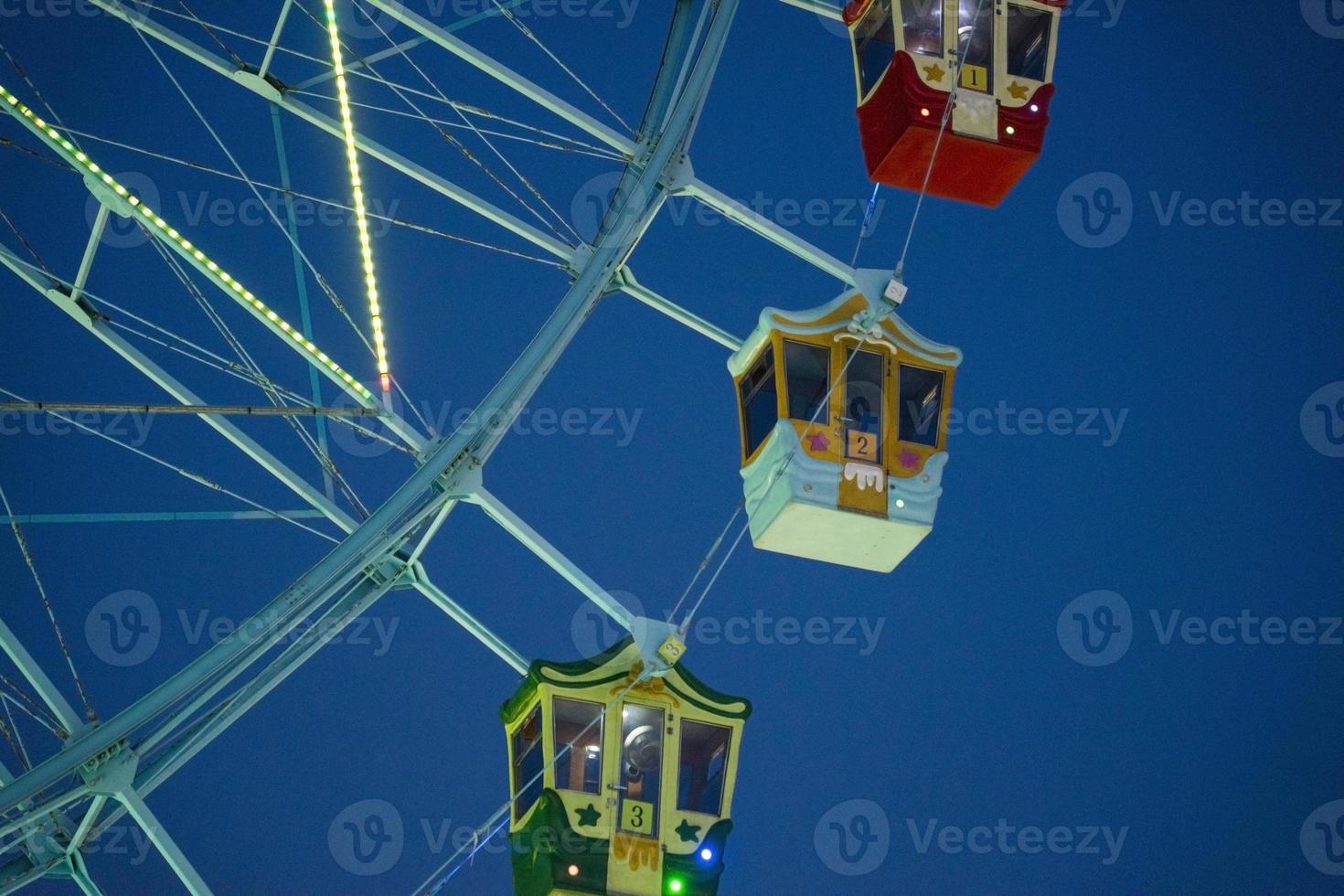 Ferris wheel in Wolmido Island, Incheon, Korea photo