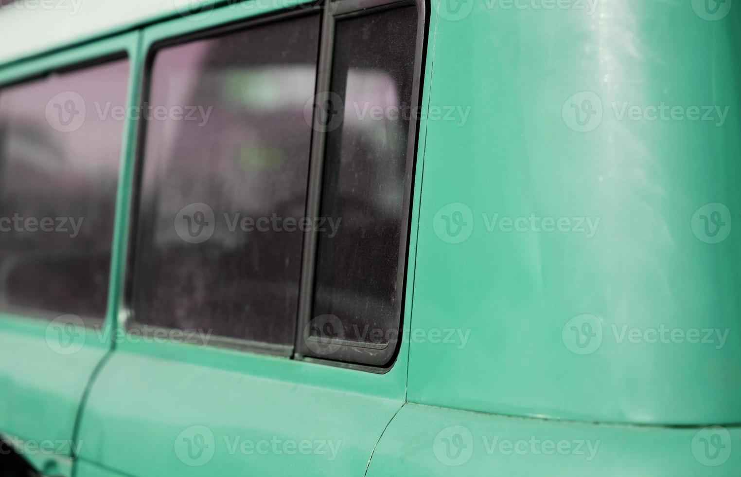 Classic vintage bus. photo